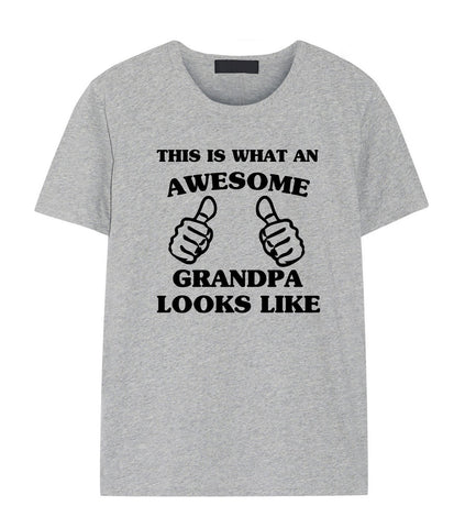 Grandpa shirt, Grandpa Gift, Awesome Grandpa t shirt- 1462-WaryaTshirts