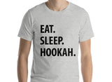 Hookah T Shirt - Eat Sleep Hookah Tshirt Mens Womens Gifts-WaryaTshirts
