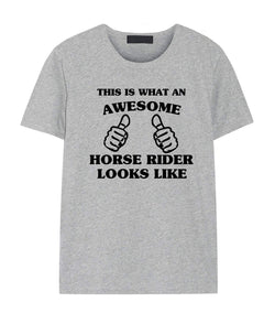 Horse Rider shirt, Horse Rider Gift, Awesome Horse Rider t shirt