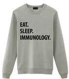 Immunology Sweater, Immunologist Gift, Eat Sleep Immunology Sweatshirt Mens & Womens-WaryaTshirts