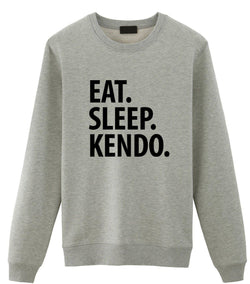 Kendo Gifts, Kendo Sweater, Eat Sleep Kendo Sweatshirt Mens Womens Gift-WaryaTshirts