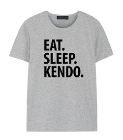 Kendo Shirt, Kendo Gifts, Eat Sleep Kendo T-Shirt Mens Womens Gift