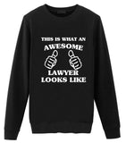 Lawyer Gift for Men & Women, Law student Gift, Awesome Lawyer Sweatshirt-WaryaTshirts