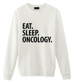 Oncology Sweater, Eat Sleep Oncology Sweatshirt Gift for Men & Women