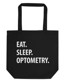 Optometry Bag, Eat Sleep Optometry Tote Bag
