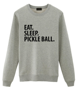 Pickle Ball Gifts, Pickle Ball Sweater, Eat Sleep Pickle Ball Sweatshirt Mens Womens Gift