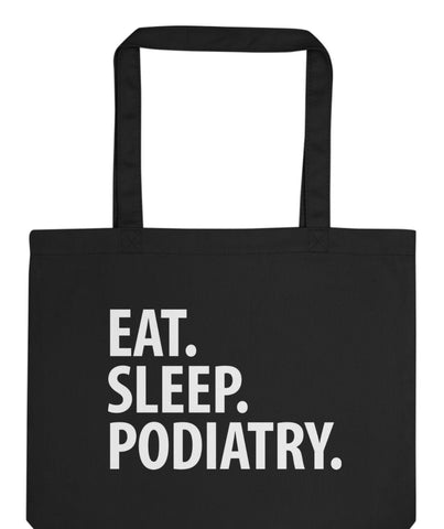 Podiatrist Gift, Eat Sleep Podiatry Tote Bag | Long Handle Bags - 1890-WaryaTshirts