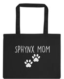 Sphynx Cat Mom Tote Bag | Long Handle Bags - 2242-WaryaTshirts