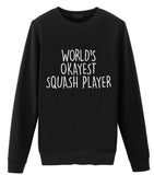 Squash Player, Squash Player Sweater, Squash Player Gift for Men & Women