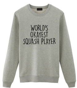 Squash Player, Squash Player Sweater, Squash Player Gift for Men & Women