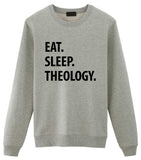 Theology Sweater, Eat Sleep Theology Sweatshirt Gift for Men & Women-WaryaTshirts