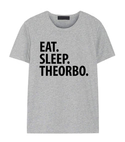 Theorbo T-Shirt, Eat Sleep Theorbo Shirt Mens Womens Gift