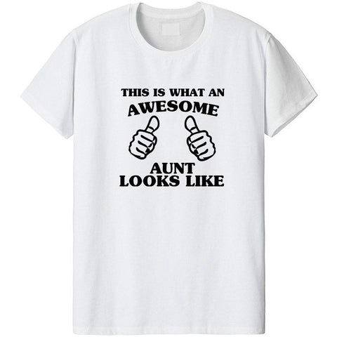 This is What an Awesome Aunt Looks Like T-Shirt-WaryaTshirts