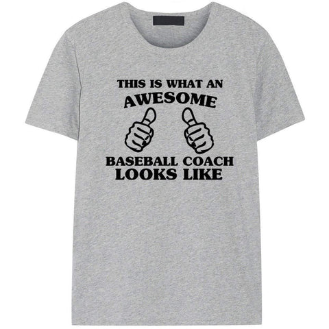 This is What An Awesome Baseball Coach Looks Like T-Shirt-WaryaTshirts