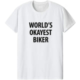 World's Okayest Biker T-Shirt-WaryaTshirts
