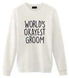 World's Okayest Groom Sweater