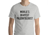 World's Okayest Paleontologist T-Shirt-WaryaTshirts