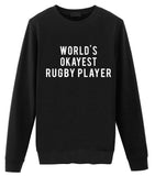 World's Okayest Rugby Player Sweater