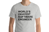 World's Okayest Software Engineer T-Shirt-WaryaTshirts