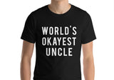 Worlds Okayest Uncle T-Shirt-WaryaTshirts